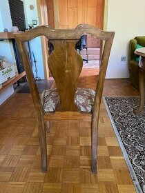 Židle řezaná baroko - 1