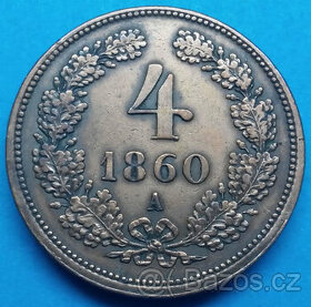 stará mince František Josef I. Vídeň - 1