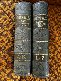 Brockhaus Kleines Konversations Lexikon 1911 - 1
