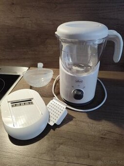 CHICCO Parní hrnec a mixér 4v1 pro přípravu dětského jídla