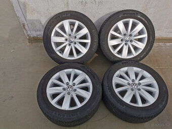 215/55R16 alu kola VW 7x16 5x112 ET45 Passat B7