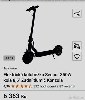 Prodám elektrokolobezku .