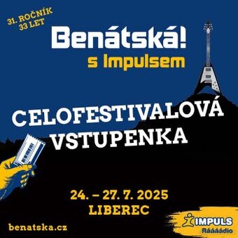 Benátská 2025 - celofestivalové vstupenky