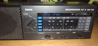 Rádio Tesla Progresson 447A AM-FM
