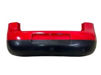 Zadní nárazník červená LY3D VW Golf 5 hatchback r.v. 2009