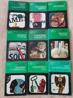 Detektivní knihy edice Smaragd