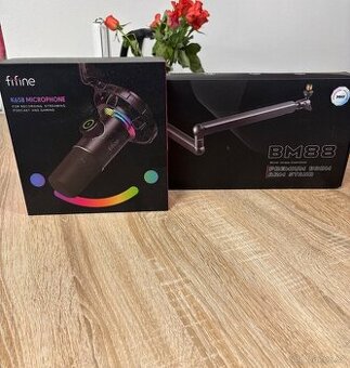 mikrofon Fifine k658 + Rameno bm88