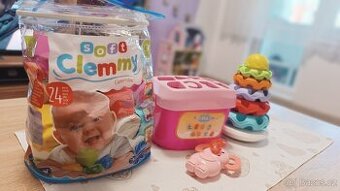 Gumové kostky Clemmy, vzdělávací kostky, Clementoni Baby skl - 1