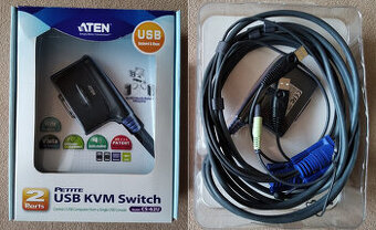 ATEN elektronický přepínač mezi počítači