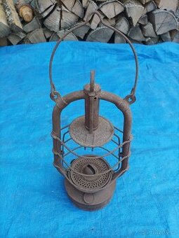 Stará německá petrolejová lampa - 1