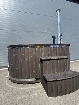 Koupací sud, vířivka, Pearl 2, hydro a aero masazni sys