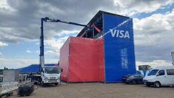 Technik instalací reklamy - výškové práce