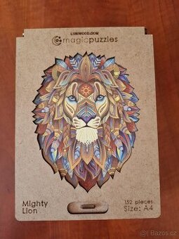 Dřevěné puzzle - 1