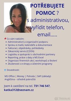 Nabídka práce - virtuální asistentka