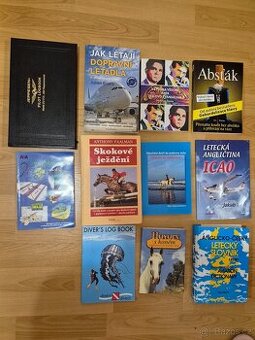 Knihy o koních, o létání, osobní rozvoj a psychologie