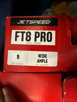 Nové brusle ccm Jetspeed Ft8 pro, velikost 9