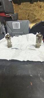 Ecc82 / 12AU7 Siemens strieborné platne par