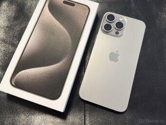 Apple iPhone 15 Pro Max 256GB Přírodní Titan - Zánovní