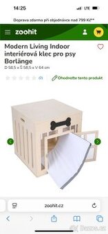 Modern living Interiérová klec/bouda pro psy