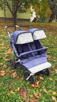 Sourozenecký kočárek/pro dvojčata Easywalker Duo + BONUS