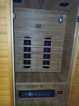 INFRASAUNA PRO 2 OSOBY, TÉMĚŘ NEPOUŽÍVANÁ A VE VÝBORNÉM STAV