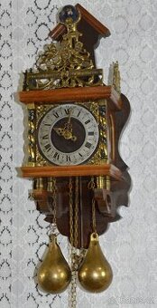 Starožitné Zánské dvouzávažové hodiny