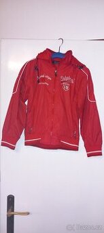 Podzimni červená bunda