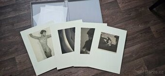 Vzácný soubor čtyř pamětních tisků František Drtikol