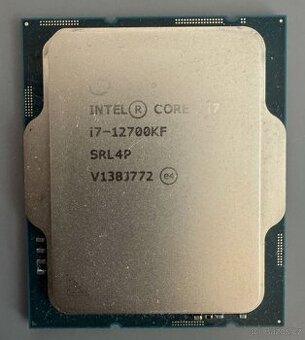 Intel Core i7-12700KF, 12C/20T, TDP 125W, socket 1700