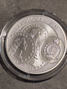 Stříbrná 1oz investiční mince Tolar 2022