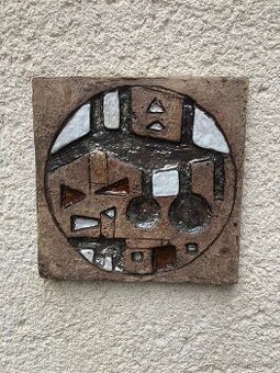 Keramický glazovaný obrázek II.