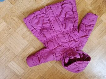 Dívčí zimní bunda, kabátek 110