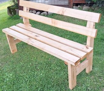 Zahradní lavička - masiv buk