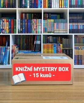 KNIŽNÍ MYSTERY BOX = 15 KNIH JEN ZA 250,-Kč