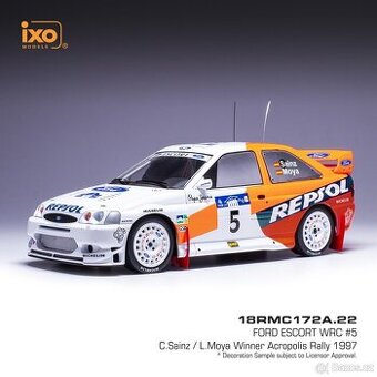 Modely Ford Escort 1:18 IXO