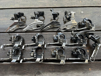 Přesmykače Shimano Deore LX MTB retro různé průměry