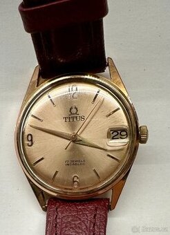 Dárek: Vintage náramkové hodinky TITUS Swiss TOP KOUSEK