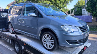 Vůz na náhradní díly VW Touran 1T2 FL 2008 BXE JYK LR7N