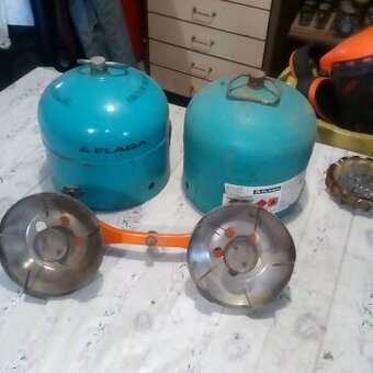 Prodám propan butan vařič + bomby