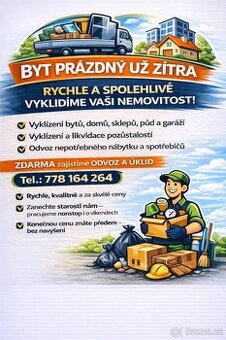 Rychlé vyklízení bytů a domů – Ústí nad Orlicí
