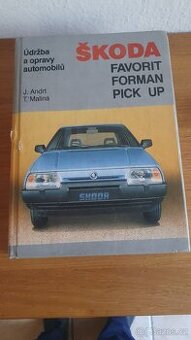 Škoda favorit forman knihy příručky návody