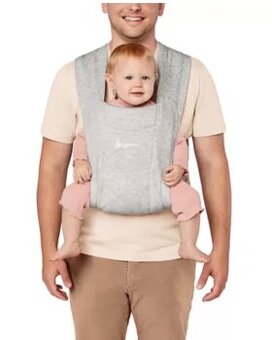 ERGOBABY Nosítko Embrace - soft knit Soft Grey