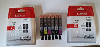 Originální náplně Canon PGI-550 / PGI-551