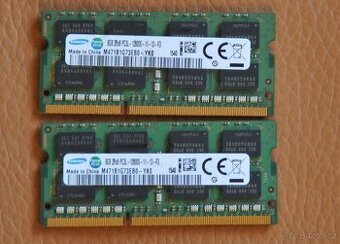 Paměti do notebooku DDR3L 8GB SO-DIMM Samsung