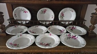 Silnostěnné talíře po babičce Ditmar urbach