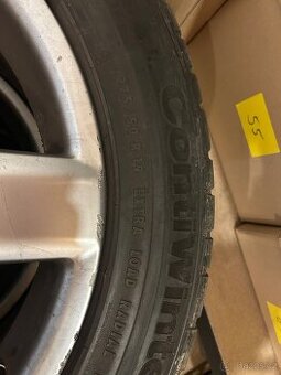 Touareg 2007 original disky + zimni continental pneu