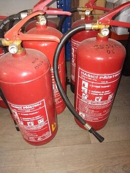 Hasící přístroj práškový 6kg po životnosti