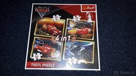 NOVÉ Puzzle Trefl Cars 4v1 - 1