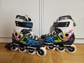 Nové kolečkové brusle Rollerblade X5, vel. 39