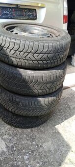 Prodam 4 kusy pneu 16palcu obuta M+S
